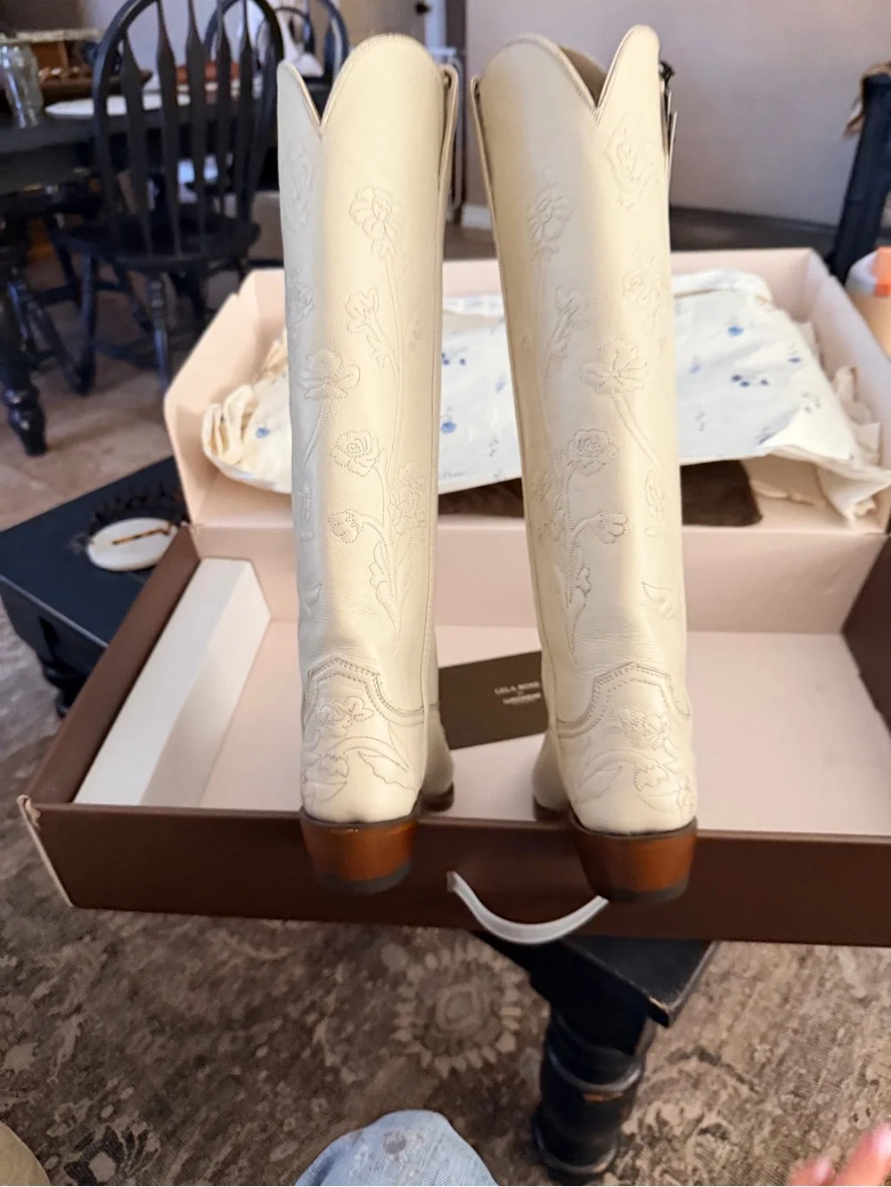 BRAND NEW Lucchese x Lela Rose Priscilla Boots